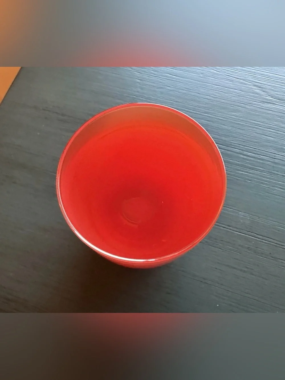 Glassybaby Dance Party Votive Candle Holder Red Pre-trisk